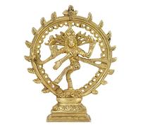 Ultimate Fab Stuff Dancing God Shiva Natraj Statue Idol Murti Home Décor Gift 6.5 Inches