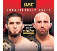 Ultimate Fighting Championship Official Championship Bouts 2027 12 X 24 Inch (Hanging) Monthly Square Wall Calendar Plastic-Free