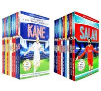 Ultimate Football Heroes Series 1 & 2 Collection 20 Books Set (Kane, Messi, Ronaldo, Rashford, Son, Grealish, Bruno Fernandes, Haaland, Neymar, Suarez, Sterling, Salah, De Bruyne, Mbappe & 6 More)