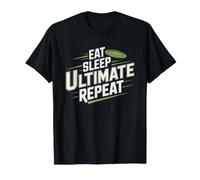Ultimate Frisbee Eat Sleep Repeat Lifestyle Humor Sport T-Shirt
