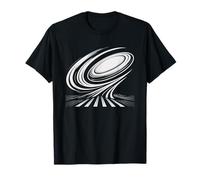 Ultimate Frisbee Vintage Badge Sport Identity Disc Player T-Shirt