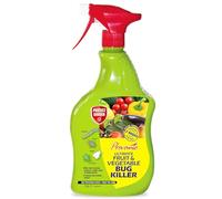 Ultimate Fruit and Vegetable Bug Killer - 1L Ready-to-Use Spray (Pack of 1) | Kills Aphids, Caterpillars, Whitefly, Mites & More | Fast-Acting Insecticide for Edible Plants