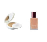 Ultimate Glam Matte Compact, Skin Lightening For Oily Skin Compact Powder With Vitamin B3, 8 Gram, Ivory & Matte Radiant Liquid Full Coverage Foundation, 27Ml