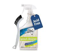 ULTIMATE GROUT CLEANER: Best Cleaner for Tile,Ceramic,Porcelain, Marble Acid-free Safe Deep Cleaner & Stain Remover for Even the Dirtiest Grout. (1-Quart/1-Brush)