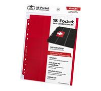 Ultimate Guard 18-Pocket Pages Side-Loading Album (Red)