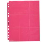 Ultimate Guard 18-Pocket Side Loading Pages (50-Pages, Red) Black