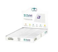 Ultimate Guard 18-Pocket Side Loading Pages (50-Pages, White)