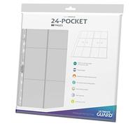 Ultimate Guard 24-Pocket Quadrow Pages Side-Loading Clear (10)