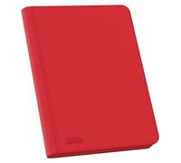 Ultimate Guard Zipfolio 320 16 Pocket Xenoskin Trading Card Folder Red Kids