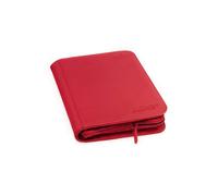 Ultimate Guard Zipfolio 160 8 Pocket Xenoskin Trading Card Folder Red Kids
