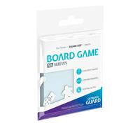 Ultimate Guard - Premium Soft Card Sleeves - Square 73 x 73 mm - 50 pcs - Clear