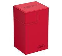 Ultimate Guard Flip`n`Tray 80+ XenoSkin Monocolor Red