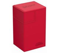 Ultimate Guard Flip`n`Tray 80+ XenoSkin Monocolor Red