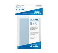 Ultimate Guard UGD010069 Japanese Size Classic Soft Card Sleeves (Pack of 100, Transparent)