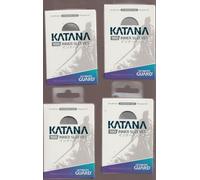 ULTIMATE GUARD - KATANA PRECISE-FIT SLEEVES - TRANSPARENT - STANDARD (X400).