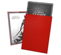 Ultimate Guard - Katana Sleeves - Red (100) [Standard Size, 66 x 91mm]
