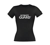 Ultimate Guard Ladies T-Shirt Wordmark Black Size L