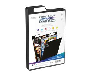 Ultimate Guard Premium Comic Book Dividers : Black : Pack of 25
