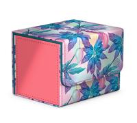 Ultimate Guard Sidewinder 100+ Floral Places II Deck Box - Miami Pink, Magnetic