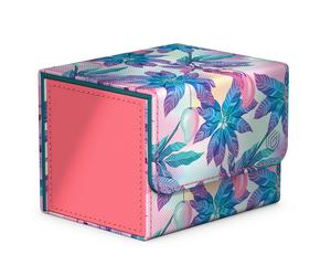 Ultimate Guard Sidewinder 100+ Floral Places II Deck Box - Miami Pink, Magnetic