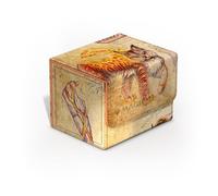 Ultimate Guard Sidewinder 100+ Xenoskin MTG 'Bloomburrow' - Sunspine Lynx Rectangular Magnetic Closure Vinyl Leather Storage Box, Holds Up to 120 Cards, 4.23 x 3.58 x 3.23 inches