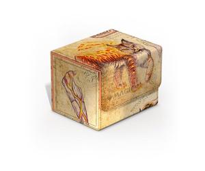 Ultimate Guard Sidewinder 100+ Xenoskin MTG 'Bloomburrow' - Sunspine Lynx Rectangular Magnetic Closure Vinyl Leather Storage Box, Holds Up to 120 Cards, 4.23 x 3.58 x 3.23 inches