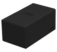 Ultimate Guard Twin Flip`n`Tray 200+ XenoSkin Monocolor Black