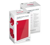 Ultimate Guard Twin Flip`n`Tray 200+ XenoSkin Monocolor Red