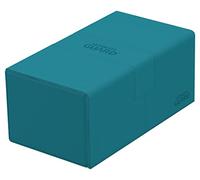 Ultimate Guard Twin Flip`n`Tray 200+ XenoSkin Monocolour Petrol Blue