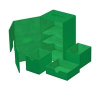 Ultimate Guard Twin Flip`n`tray Xenoskin Deck Case 160 Packs Green