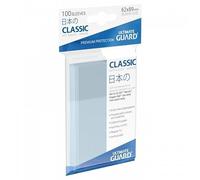 Ultimate Guard UGD010069 Japanese Size Classic Soft Card Sleeves (Pack of 100, Transparent)