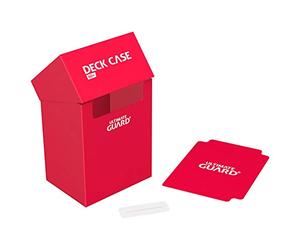 Ultimate Guard UGD010258 Deck Case 80+ Standard Size Box, Red, One Size