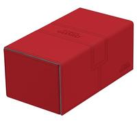Ultimate Guard UGD010382 Twin Flip´n´Tray Deck Case 200+ Standard Size XenoSkin Box, Red, One Size
