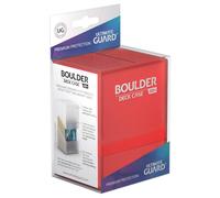 Ultimate Guard UGD010685 Boulder Deck Case 80+ Standard Size Box, Ruby Ruby Stan