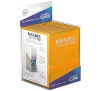 Ultimate Guard UGD010690 Boulder Deck Case 100+ Standard Size Box, Amber