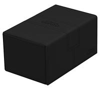 Ultimate Guard UGD011234 Twin Flip`n`Tray 160+ XenoSkin Monocolour Black Card Box