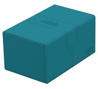 Ultimate Guard UGD011239 Twin Flip'n`Tray 160+ XenoSkin Monocolour Petrol Blue C
