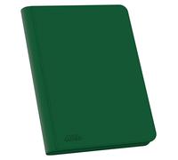 Ultimate Guard Zipfolio 320 - 16 Pocket Xenoskin Green | Side-Loading Card Organ