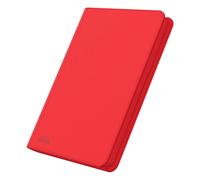 Ultimate Guard Zipfolio 320 16 Pocket Xenoskin Trading Card Folder Red Kids