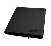 Ultimate Guard Zipfolio 480 - 24-Pocket XenoSkin (Quadrow) - Black