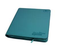 Ultimate Guard Zipfolio 480 - 24-Pocket XenoSkin (Quadrow) - Petrol Bl