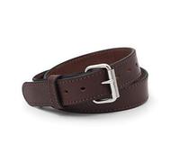 Ultimate Gun Belt for Men | Made in USA | CCW EDC Leather Gun Belt | Tactical Gun Belt for Holsters | No Sag Gunbelts, Brown - Stitched, Pant Size 38 (Belt Size 42)