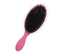 Ultimate Hair Extension Brush Boar Bristle Paddle Hairbrush Soft Cushion Hair Brush for Long Thick Curly Hair Reducing Hair Breakage and Frizz