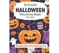 Ultimate Halloween Coloring Book for Kids (Hardcover Edition)