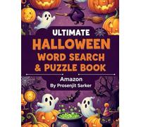 Ultimate Halloween Word Search & Puzzle Book: Paperback and 90 GSM