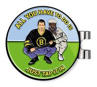 Ultimate Happy and Chubbs Gilmore Golf Ball Marker and Magnetic Hat Clip - Premium Golf Accessories | Enhance Your Golfing Experience with Precision Stamp Markers and Alignment Tools