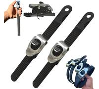 Ultimate Heavy-Duty Grip Lock Strap,Connectable Multipurpos Ratchet Straps,Adjustable Metal Ratchet Buckle and Super-Strong Flexi Strap,Ratchet Tie Down Straps for Every Adventure & Daily Use (2 Pcs)