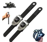 Ultimate Heavy-Duty Grip Lock Strap, Multipurpos Tie Downs Ratchet Straps, Adjustable Metal Ratchet Buckle, Reusable Locking Strap for Secure Anything, Anywhere (2pcs)
