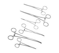 Ultimate Hemostat Set, 6 Piece Ideal for hobby tools, electronics, fishing and taxidermy