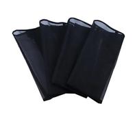 Ultimate Horse Leg Protective Cover,Lightweight Fly Boots For Horses Set Of 4, Durable Horse Leg Wraps(Black)